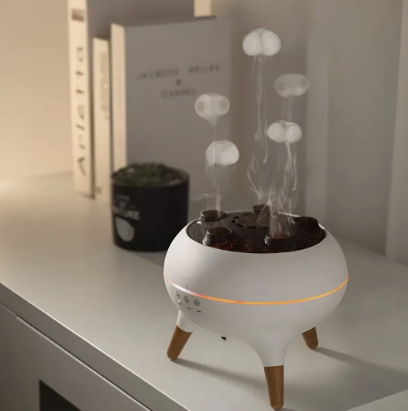 Diffuseur d’huiles essentielles Méduse Dynamique – Humidificateur Flamme 350 ml