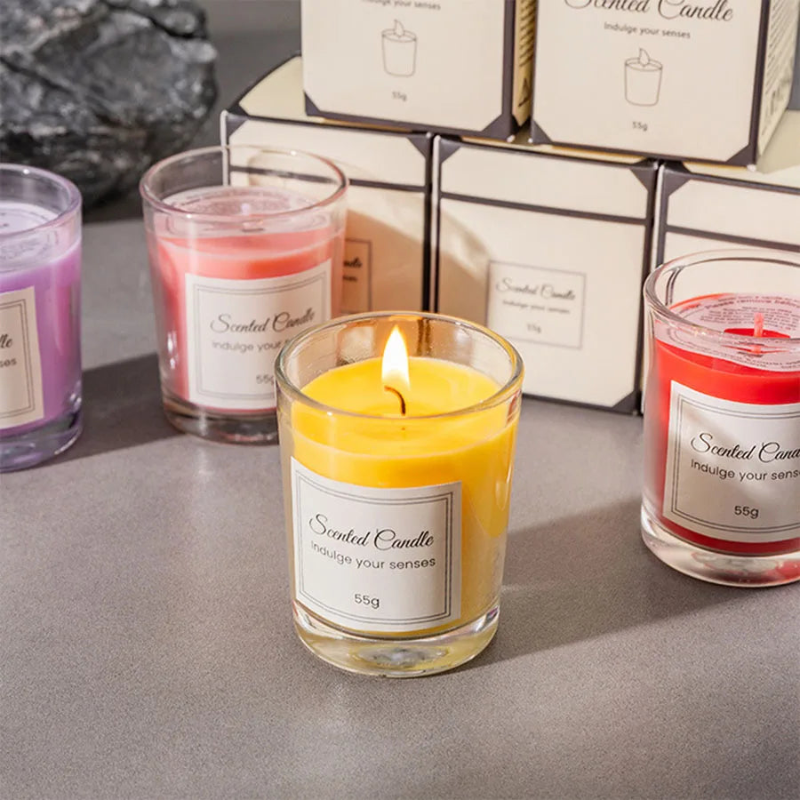 Premium Soy Wax Candle – Aromatherapy Gift Set