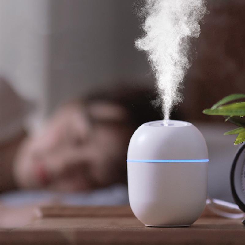 Mini diffuseur d’huiles essentielles USB 250ml avec lampe LED