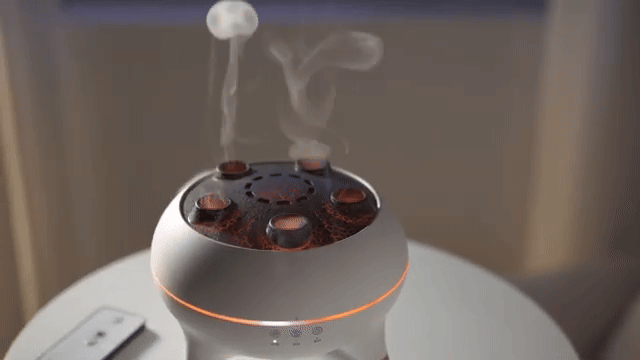 Diffuseur d’huiles essentielles Méduse Dynamique – Humidificateur Flamme 350 ml