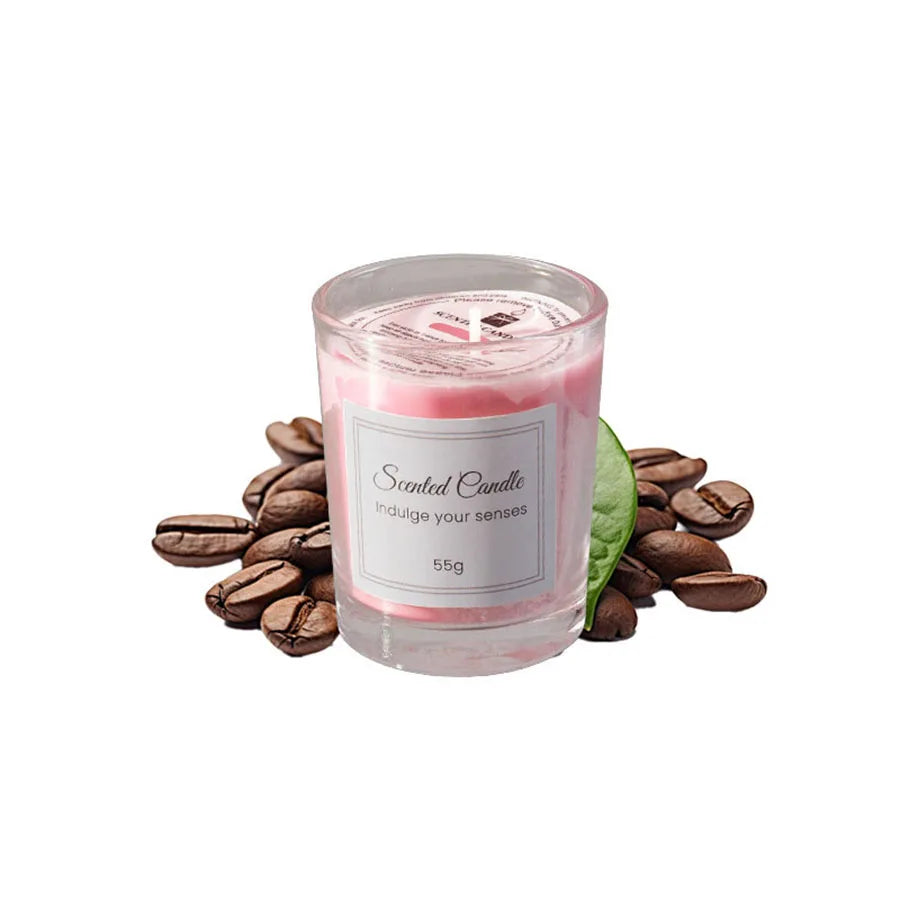 Bougie Premium en Cire de Soja – Coffret Cadeau Aromathérapie