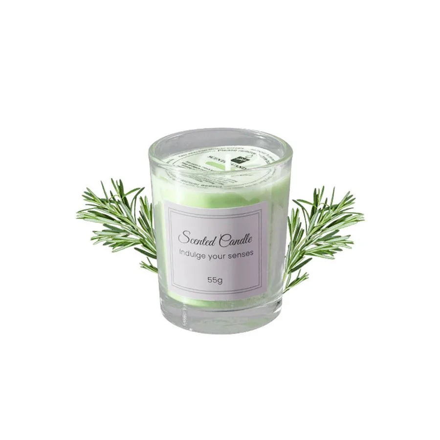 Bougie Premium en Cire de Soja – Coffret Cadeau Aromathérapie