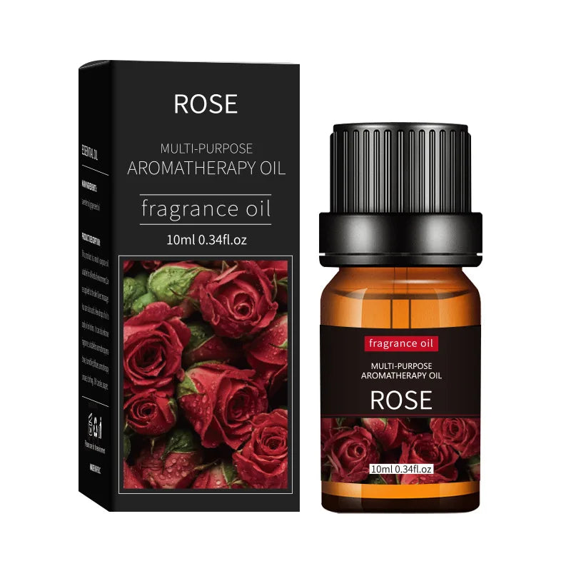 Huile essentielle 10ml - Lavande, Jasmin, Eucalyptus, Vanille,  Bergamote, Citronnelle...