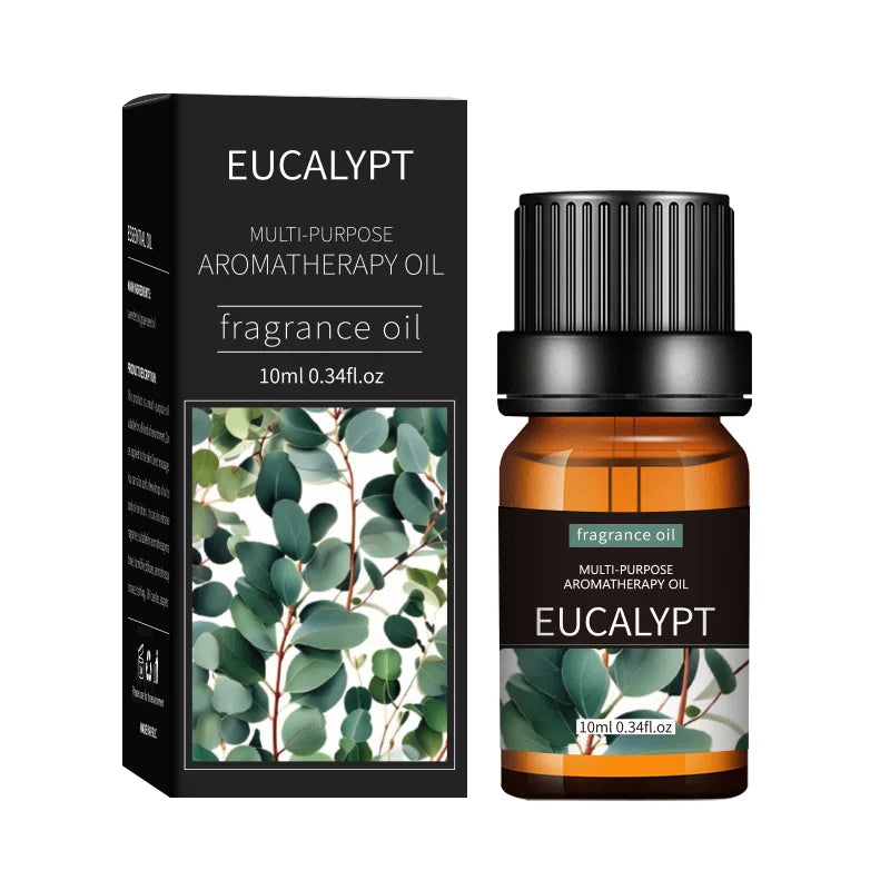 Huile essentielle 10ml - Lavande, Jasmin, Eucalyptus, Vanille,  Bergamote, Citronnelle...